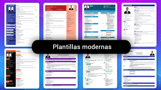 Currículum vítae Crear CV PDF screenshot