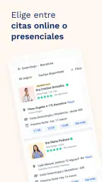 Doctoralia: pide citas médicas screenshot