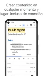Documentos de Google screenshot