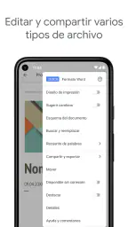 Documentos de Google screenshot