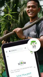 Ecosia: Busca, planta árboles. screenshot