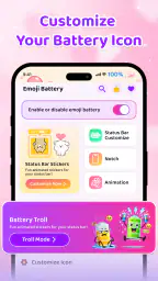 Emoji Batería: Icono Divertido screenshot
