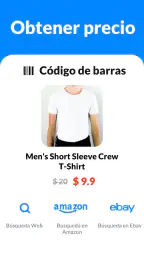 Escaner de códigos QR y barras screenshot