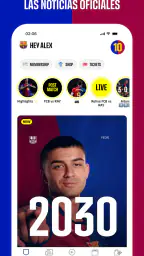 FC Barcelona Official App screenshot