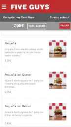 Five Guys screenshot