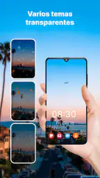 Fondo de pantalla transparente screenshot