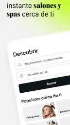 Fresha para clientes screenshot