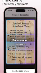 Gestor de recetas: Recipe Bro screenshot