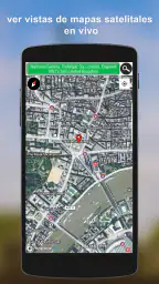 GPS satélite tierra Mapa Ver screenshot