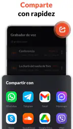 Grabadora de Voz, Grabar Audio screenshot