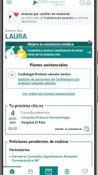 H. U. Fundación Jimenez Díaz screenshot
