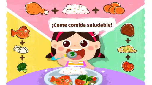 Hábitos Diarios del Panda Bebé screenshot