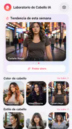 IA Color de Pelo y Peinados screenshot