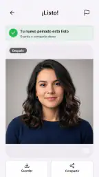 IA Color de Pelo y Peinados screenshot