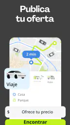 inDrive. Viajes alternativos screenshot