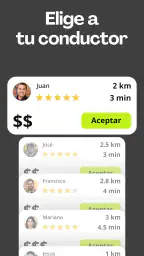 inDrive. Viajes alternativos screenshot