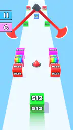Jelly Run 2048 screenshot