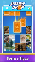Jigsaw Drop: Solitaire Puzzle screenshot