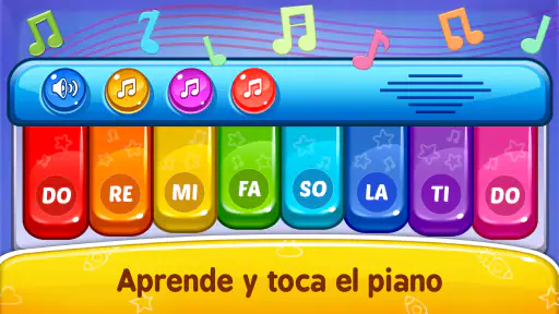 Juegos bebé: piano y teléfono screenshot