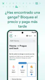 Kiwi.com - Vuelos baratos screenshot