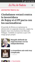 La Voz de Galicia screenshot