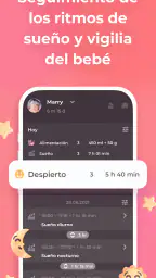 Lactancia y Baby tracker Erby screenshot