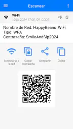 Lector de código QR screenshot