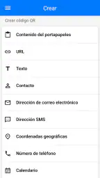 Lector de código QR screenshot
