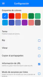 Lector de código QR screenshot