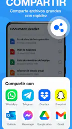 Lector de documentos: PDF,Word screenshot