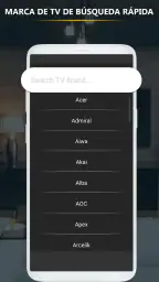 Mando Universal para tv screenshot