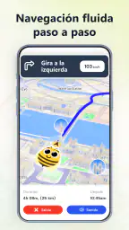 Mapas GPS vista satelital screenshot