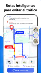 Mapas GPS vista satelital screenshot