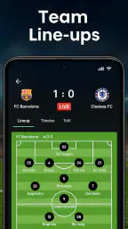 Marcador de fútbol en vivo screenshot