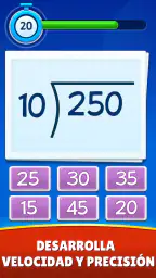 Matemáticas juegos: niños 5-12 screenshot