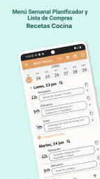 Planificador de Menú Semanal screenshot