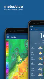 El tiempo y radar meteoblue screenshot