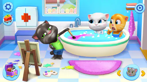 Mi Talking Tom: Amigos screenshot