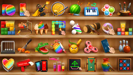 Mini Fidget Juegos Antiestrés screenshot