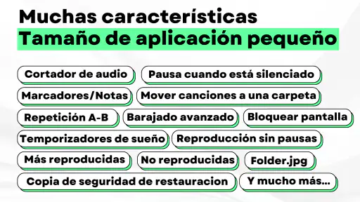 Musicolet Reproductor música screenshot