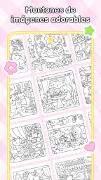 My Cute Friends Libro Colorear screenshot