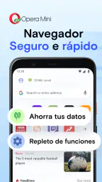 Navegador Opera Mini screenshot