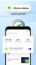 Navegador Opera Mini screenshot