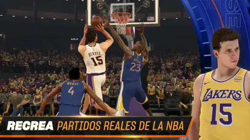 Juego de basket NBA 2K Mobile screenshot