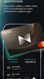 Nexo: tu app cripto screenshot