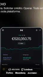 Nexo: tu app cripto screenshot