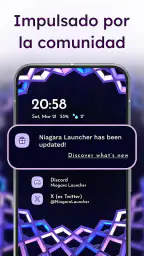 Niagara Launcher ‧ Inicio screenshot