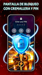 Pantalla Bloqueo Zíper & Fondo screenshot