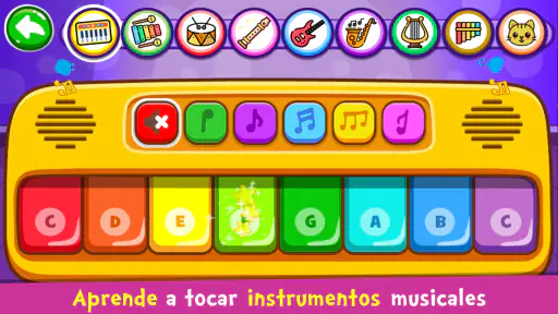 Piano Niños Música y Canciones screenshot