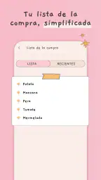 Planificador de menú semanal screenshot